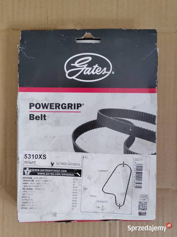 Nowy pasek rozrządu Gates 5310XS 111x17 Opel osobowe sprzedam