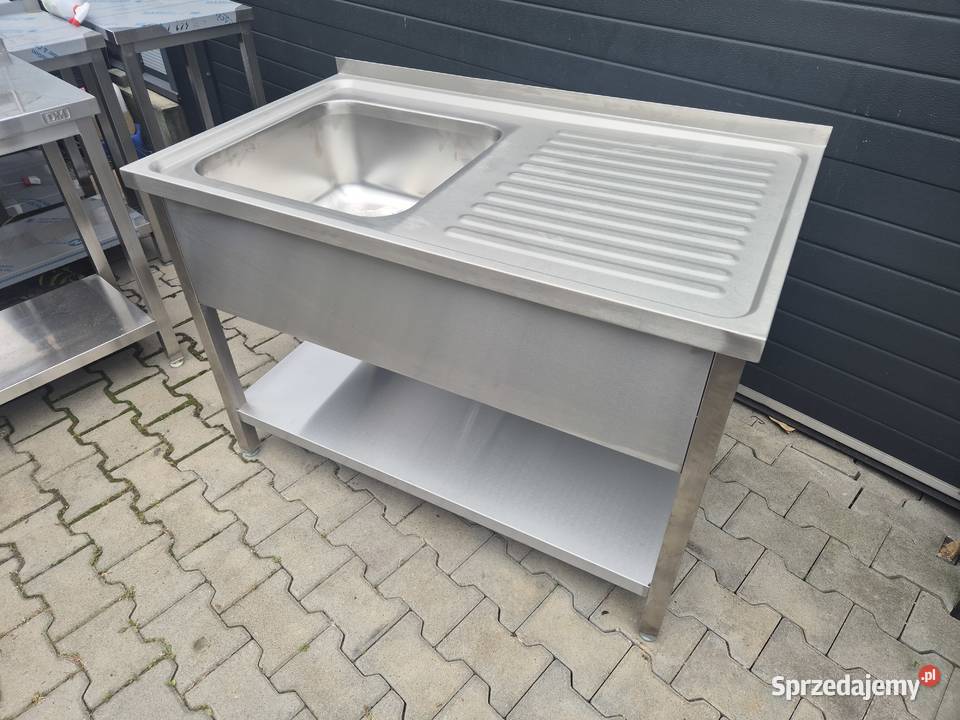 Zlew Gastronomiczny 1 Komorowy Z Półką 1207085