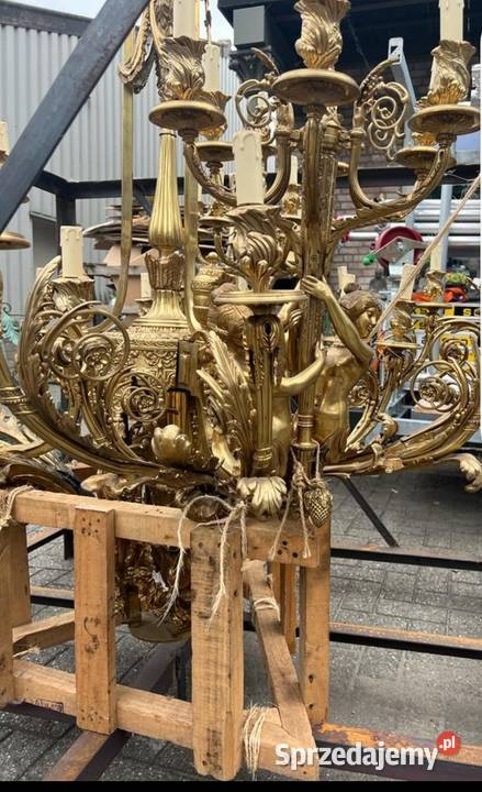 2 x żyrandol barok francuski ogromne sprzedam
