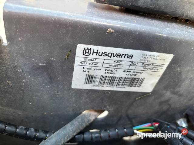 Rider R422 AWD TS Husqvarna kosiarka wspomaganie Lublin