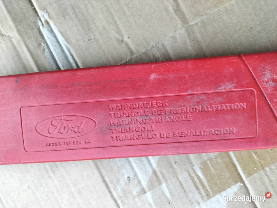FORD A92SX 19F524 AA Trójkąt Ostrzegawczy Pozostałe lubelskie Kamień-Kolonia sprzedam