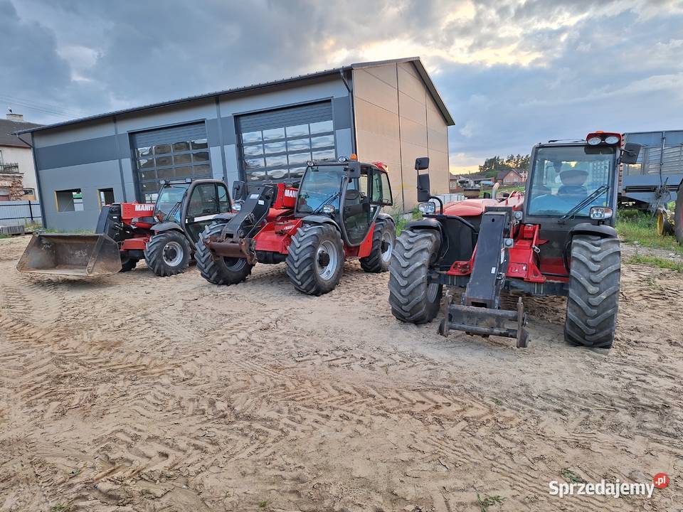 Ładowarka teleskopowa Manitou 634120 Bobcat Rolnictwo podlaskie Łomża