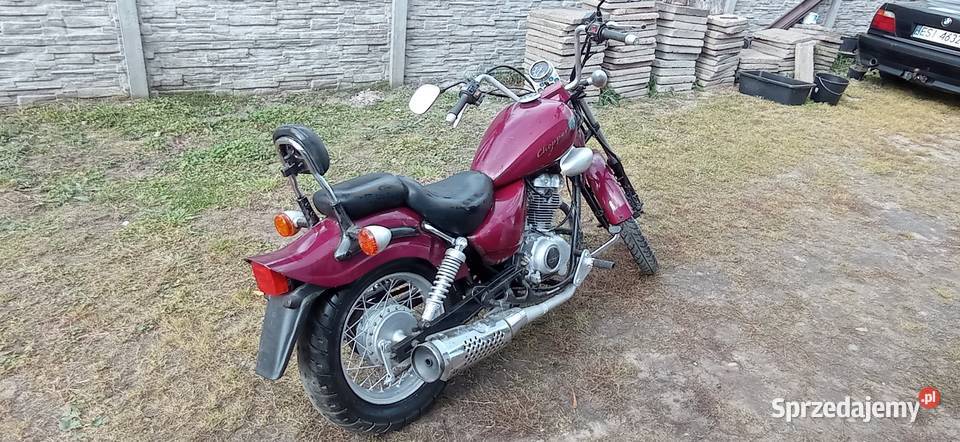 Chopper SMC Rex 125 silnik 125 kymco