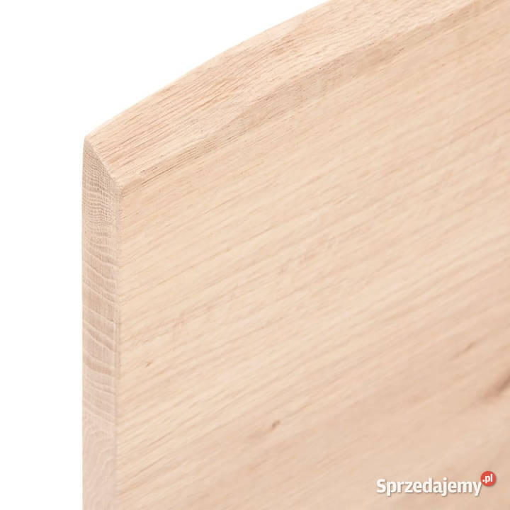 Półka 60x10x2 surowe lite drewno dębowe WM363518 Warszawa sprzedam