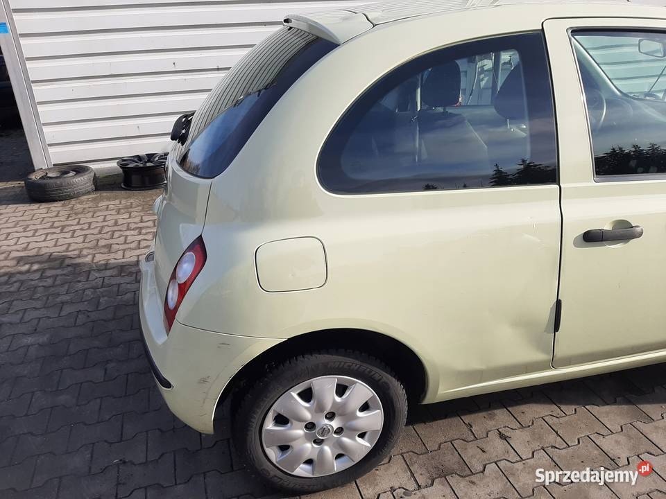 BŁOTNIK ĆWIARTKA PRAWY TYŁ NISSAN MICRA K12 3D Nowy Tomyśl