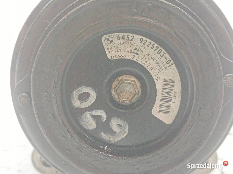 SPRĘŻARKA KLIMATYZACJI 4472603821 20 D N47 Bmw