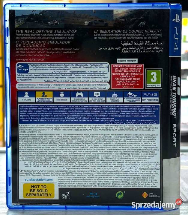 Gra 4 Gran Turismo Sport VR Elbląg