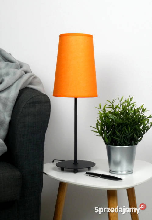 Lampa biurkowa ORANGE pomarańczowy klasyczny Nowe