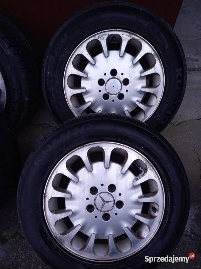Felgi aluminiowe 5x112 R16 z oponami letnimi