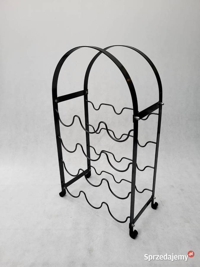 Stojak metalowy na 12 butelek wina Włochy Warszawa sprzedam