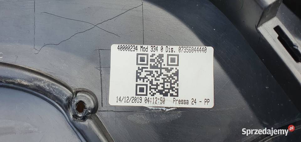 FIAT 500X DOKŁADKA ZDERZAKA TYŁ 735590999 Trzciel