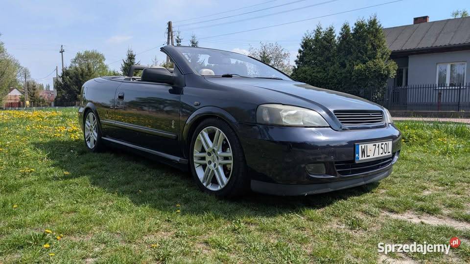 Opel Astra G cabrio 18 z LPG windshoot Grodzisk Mazowiecki