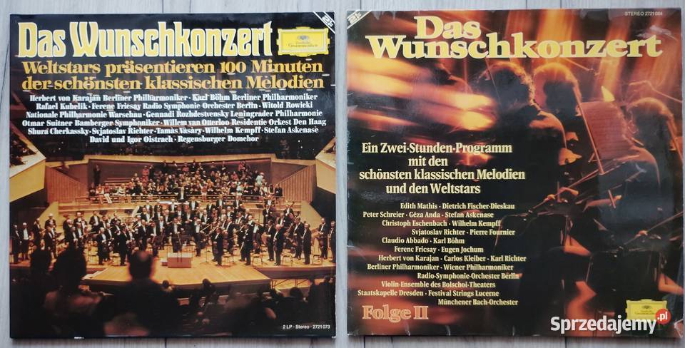 2 podwójne albumy winylowe z serii Koncert na Muzyka