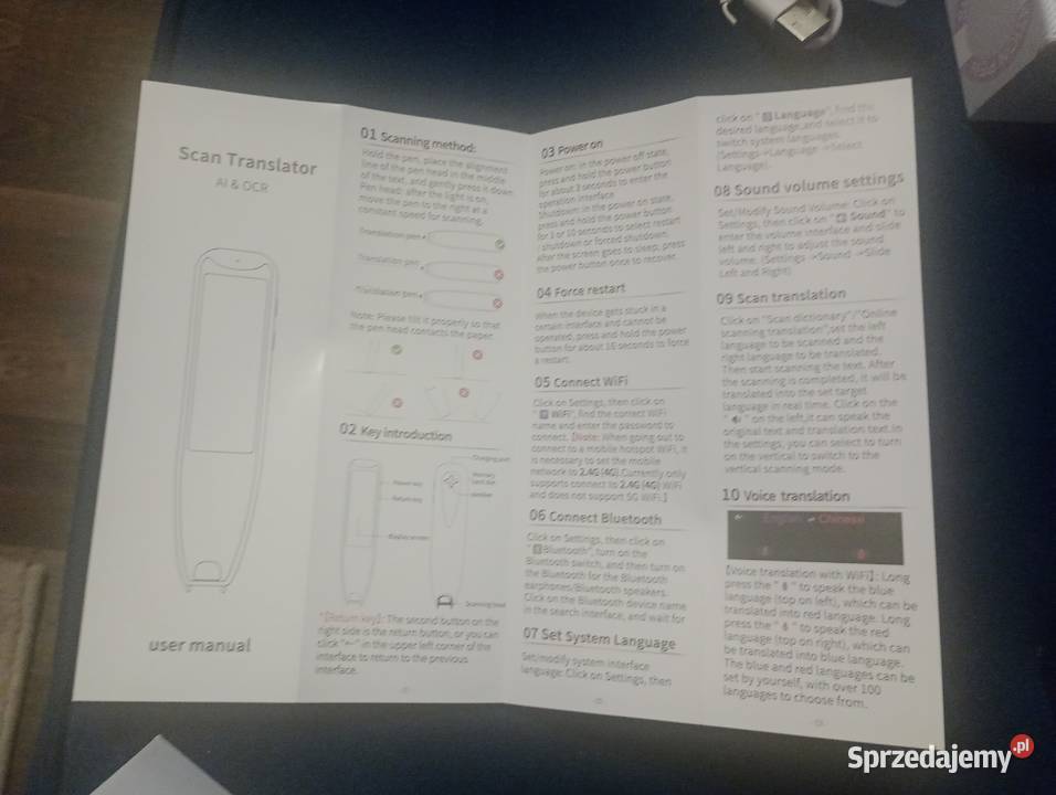 Długopis tłumaczeniowy translations pen sprzedam