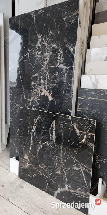 Płytki ścienne czarny marmur połysk 120x60 wewnętrzne Radom sprzedam