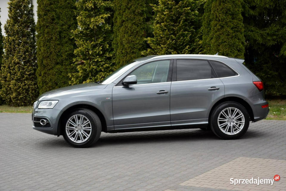 Audi Q5 SLine biXenon Ledy Navi Skóry Kamera Alu centralny zamek Ostrów Mazowiecka