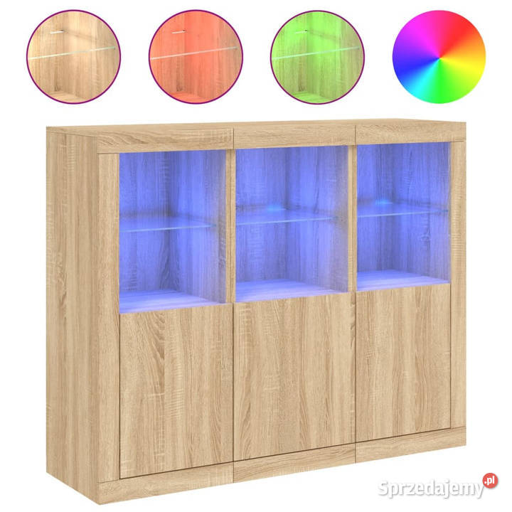 Szafki z oświetleniem LED 3 dąb sonoma WM3209102 sprzedam