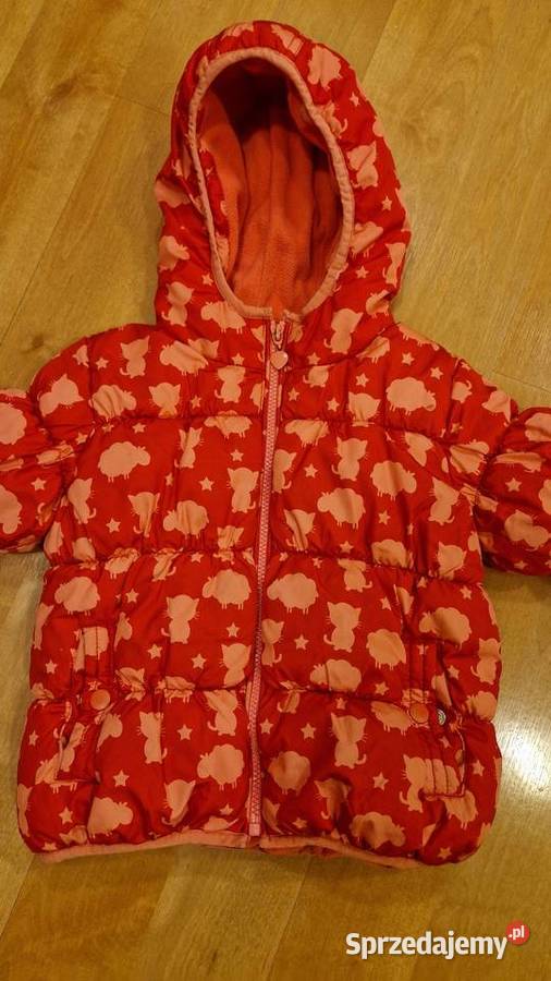 Ciepła KURTKA dziewczynki 1044 lata różowa Lublin
