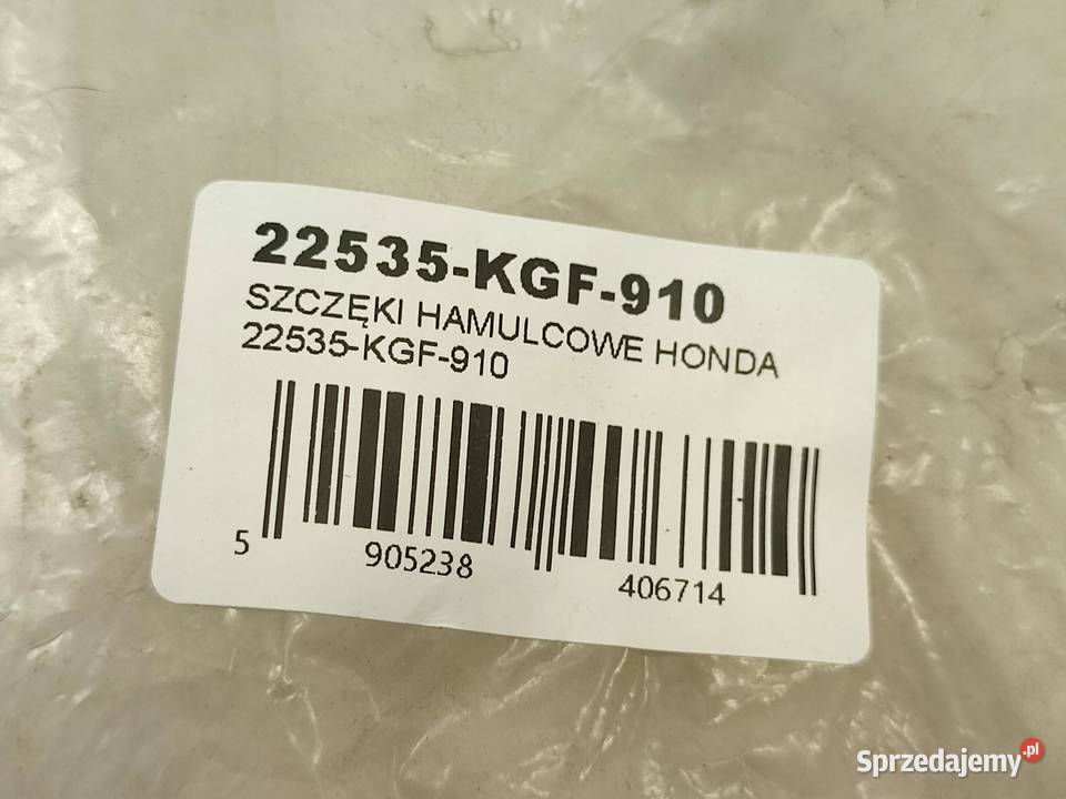 SPRZĘGŁO OKŁADZINY HONDA FES125 PANTHEON