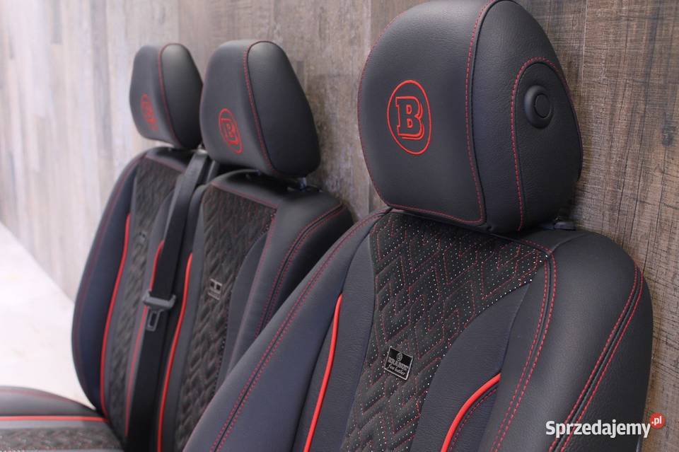 Logo emblemat fotele Mercedes Benz Brabus Fine Chełm