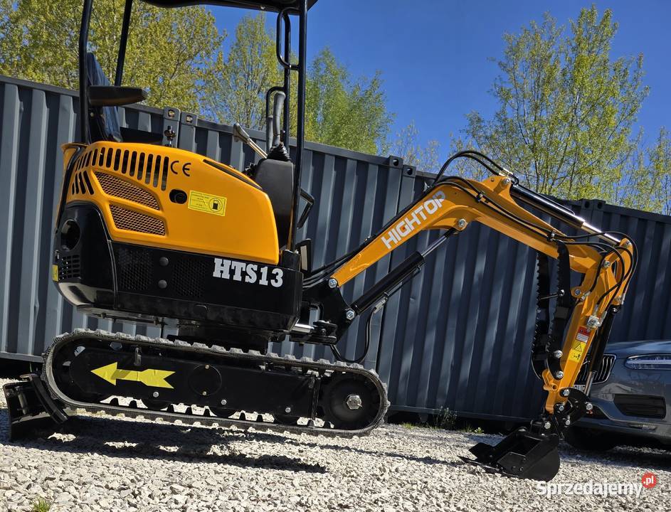 Minikoparka HTS13 mini koparka 1000 nowa kciuk Rok produkcji 2026 Warszawa