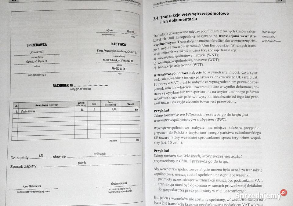 Formy ewidencji podatkowej Teresa Martyniuk Chełm