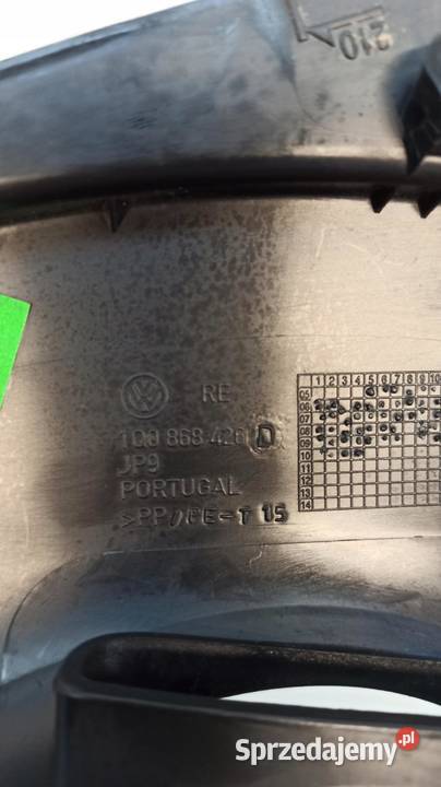 ZAŚLEPKA TYLNA PRAWA VW EOS 1Q0868426D Osłony i zaślepki
