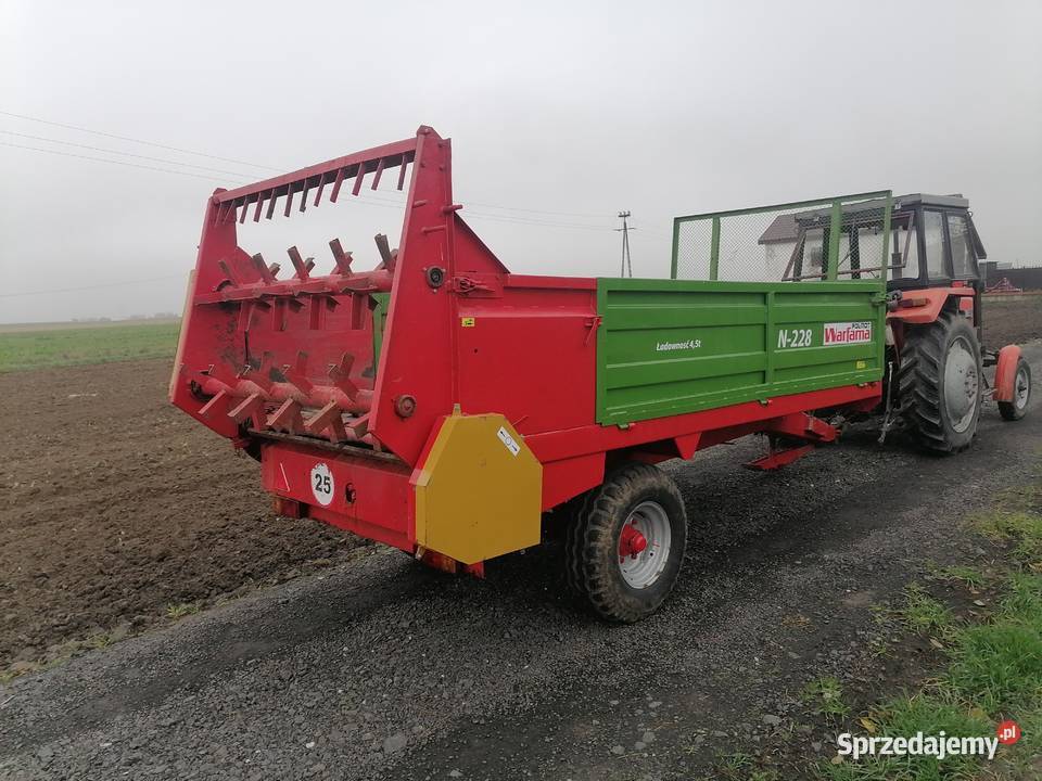 Rozrzutnik 45 tony Warfama Lubanie sprzedam