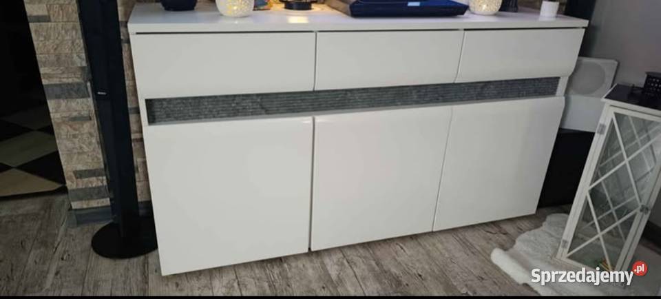 Meble komoda witryna słupek śląskie