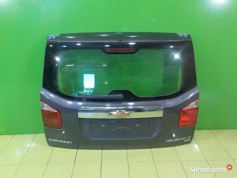 CHEVROLET ORLANDO 20 VCDI 12r 5D klapa tyl Suków