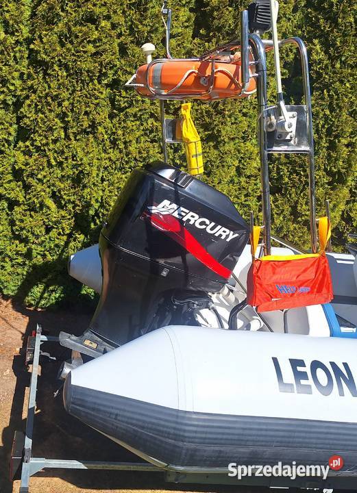 RIB Leon 540 Hypalon 2023 łódź motorówka Mercury Pozostałe Dębogórze sprzedam