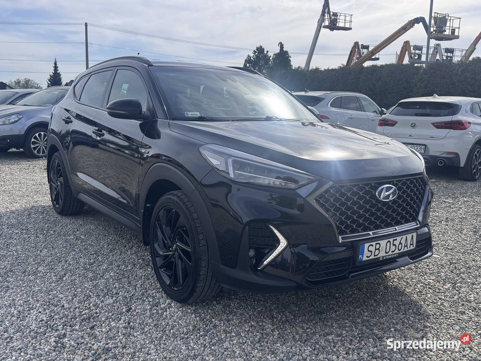 Hyundai Tucson 2019r 4x4 NLine Polski Salon czujnik zmierzchu śląskie Paniówki