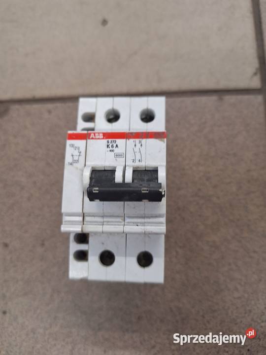 wyłącznik nadprądowy ABB K6A S272 230400v Wodzisław Śląski