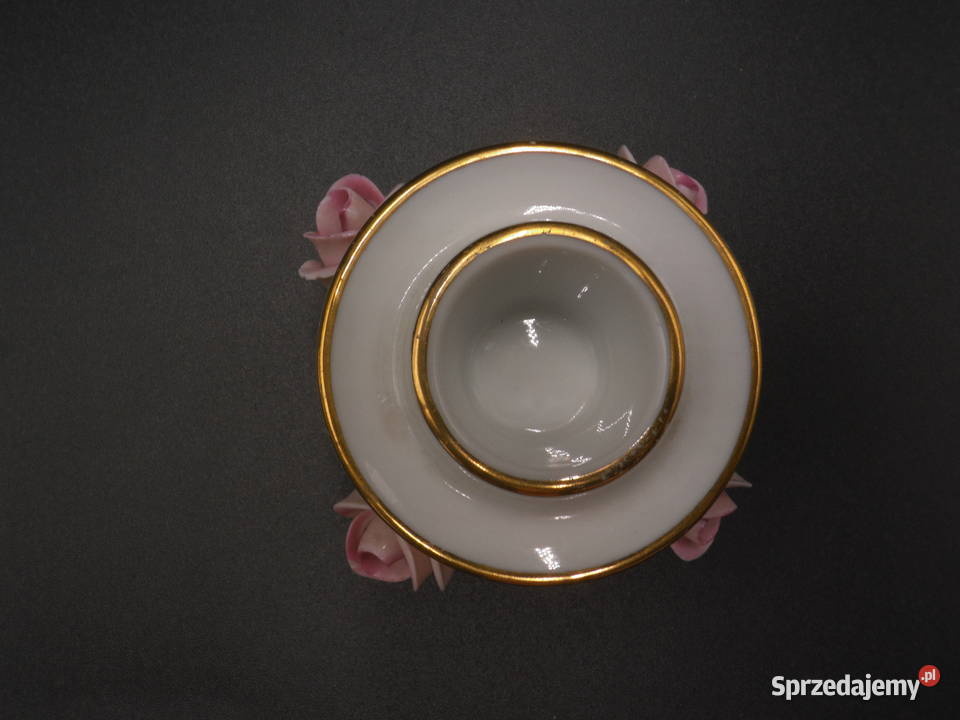 Świecznik porcelana AK Kaiser róże sprzedam