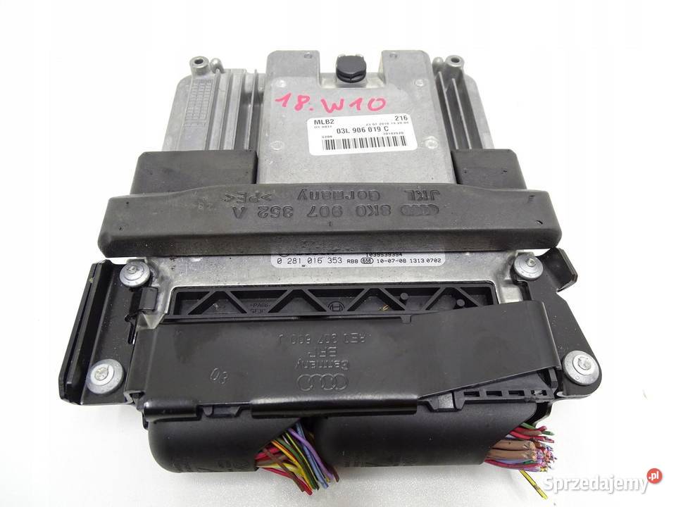 KOMPUTER STEROWNIK SILNIKA 03L906019C 20 TDI