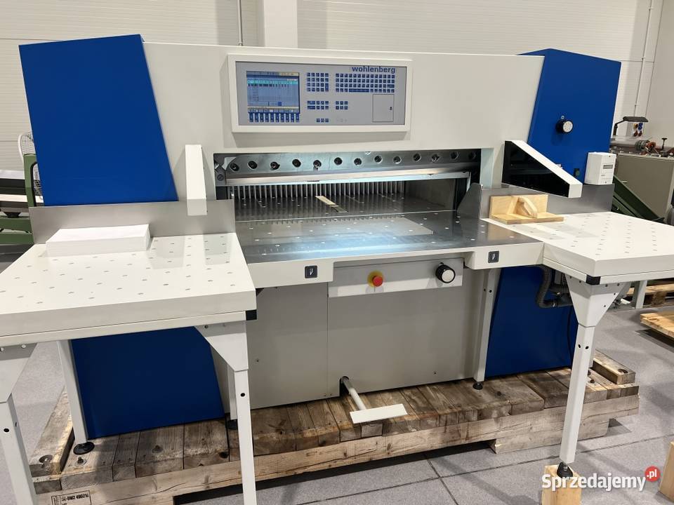Gilotyna do cięcia papieru Wohlenberg 115CutTec Produkcja Radom sprzedam