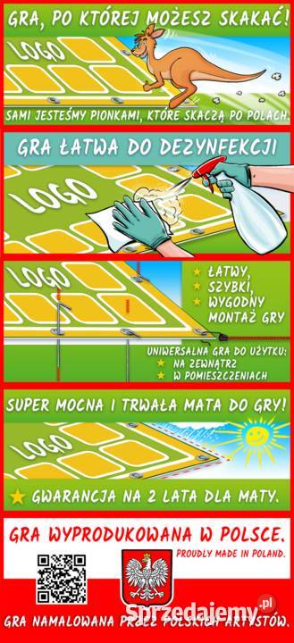 MOTYL MATEMATYCZNY gra podłogowa XXL DZIECI do Olsztyn sprzedam