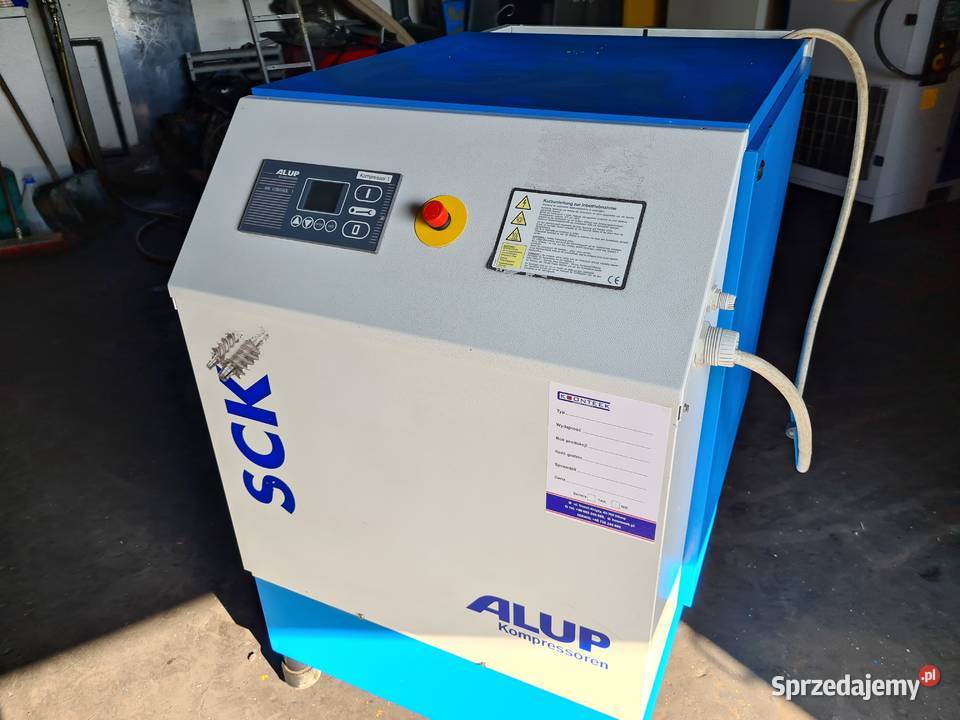 Kompresor śrubowy ALUP SCK 3110 22 kw 1 wielkopolskie Zduny sprzedam