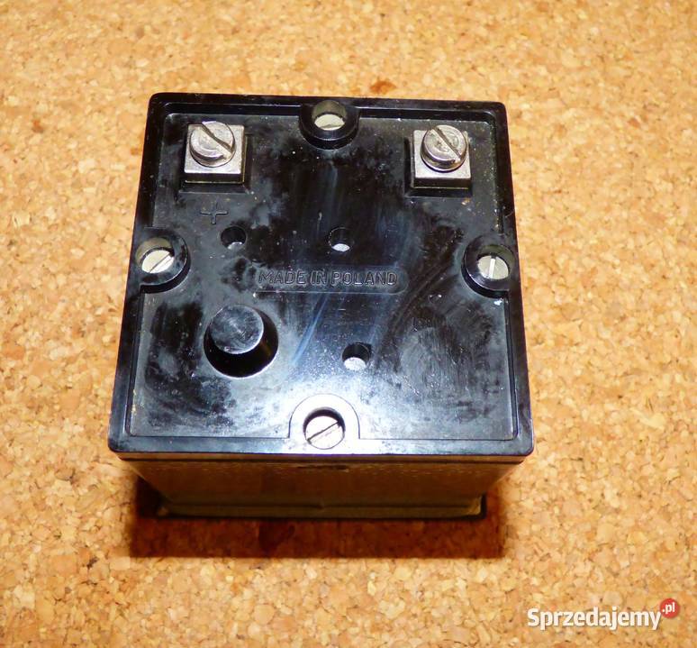T Amperomierz tablicowy Lumel M17S 025 A Warszawa