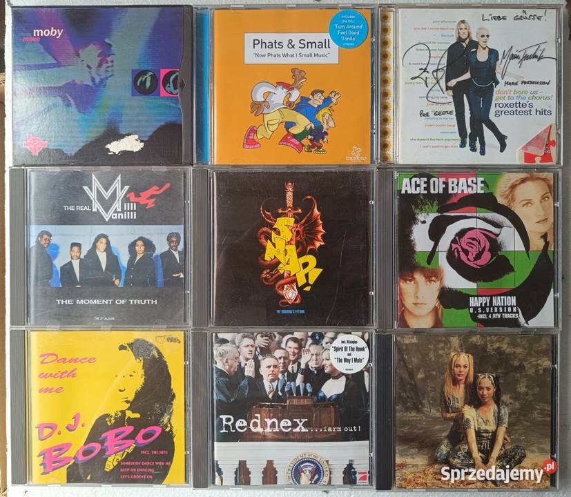 Euro dance płyty CD w stanie Wrocław