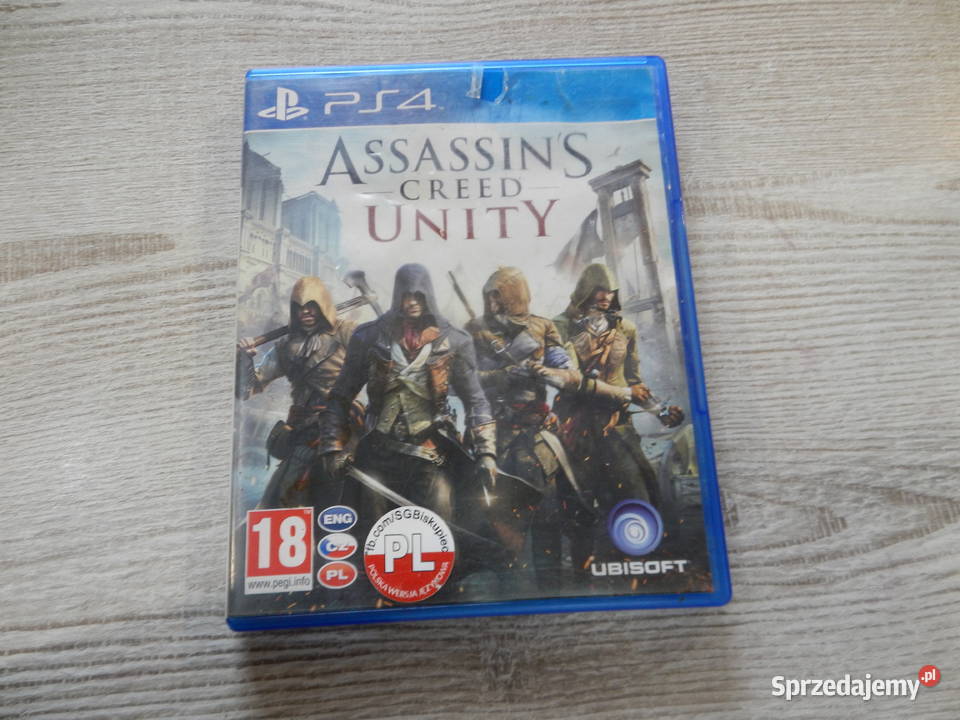 Gra 4 Assassins Creed Unity podkarpackie Leżajsk sprzedam