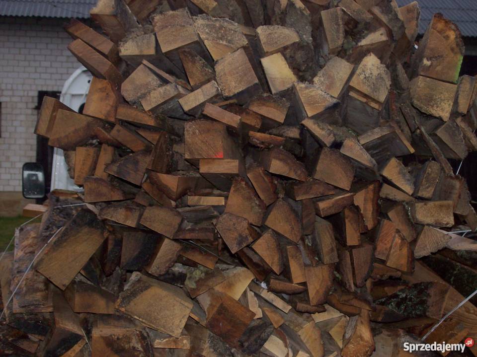 drewno opałowe kominkowe DĄB łódzkie Tuszyn
