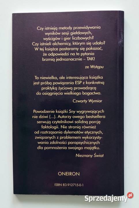 Sny wygrywających Michael Hunt Stephen Copeland Bełchatów