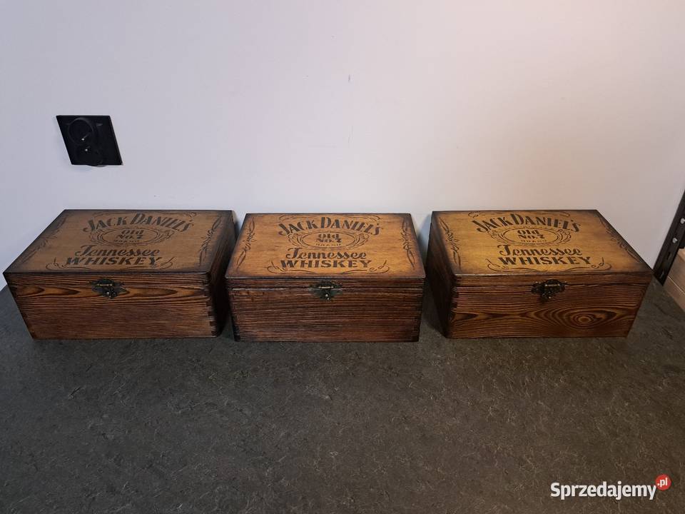 Kuferek Jack Daniels opalany opolskie Kędzierzyn-Koźle