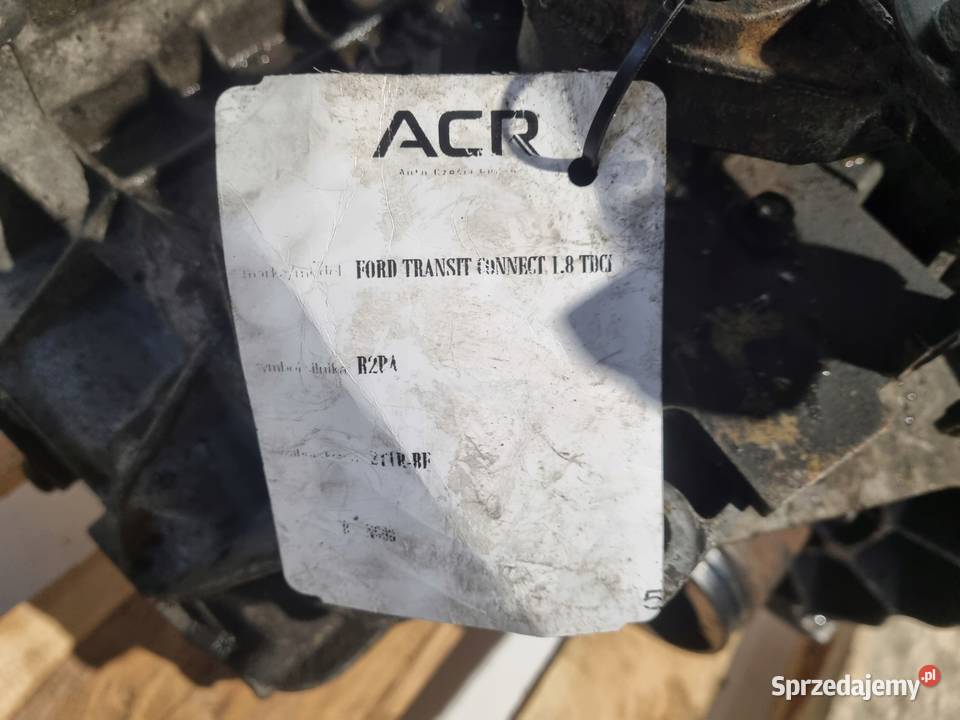 SKRZYNIA BIEGÓW Ford Transit Connect 18 TDCI Układ napędowy Chełm sprzedam