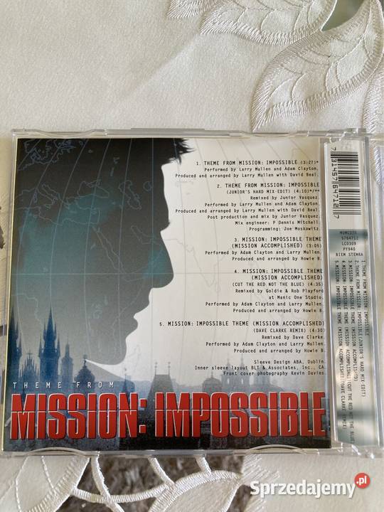 Płyta CD Single Adam Clayton Larry Mullen Czerwionka-Leszczyny