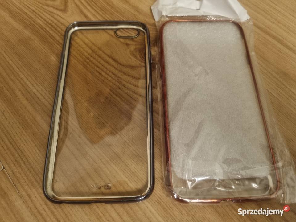 Etui 4Ok przezroczyste iPhone 6 6s Pokrowce, futerały i kabury Akcesoria GSM mazowieckie Warszawa
