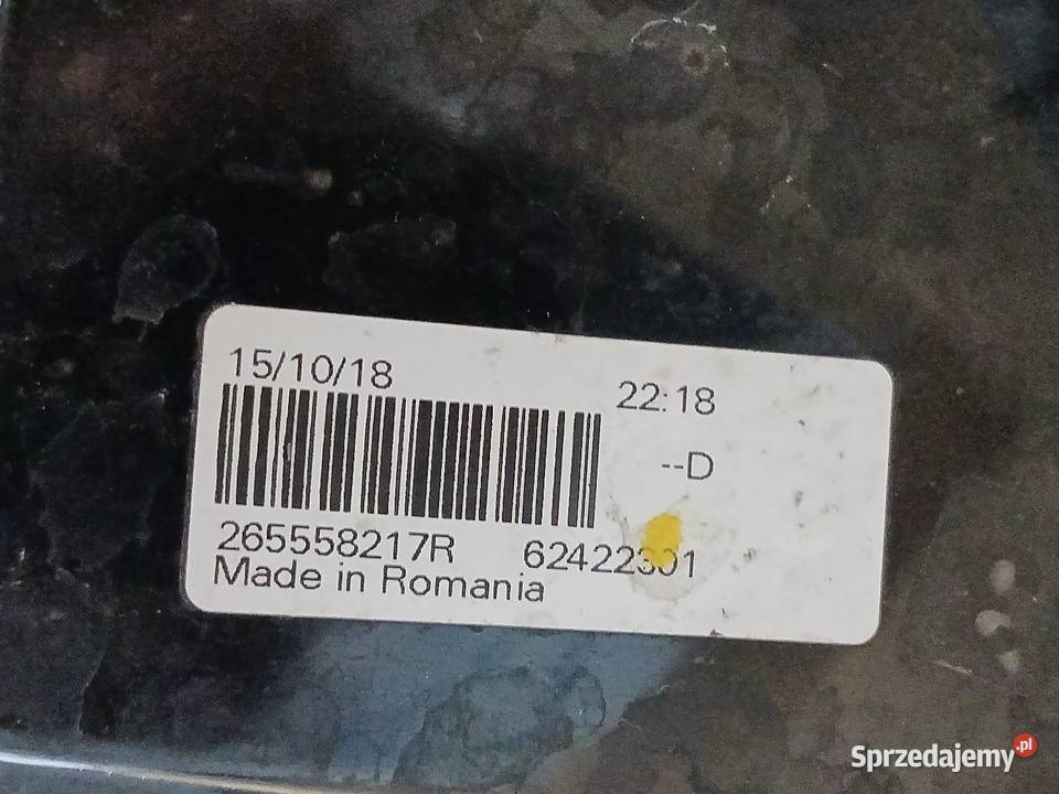 LAMPA LEWA TYLNA TYŁ DACIA DUSTER II 2 Drezdenko