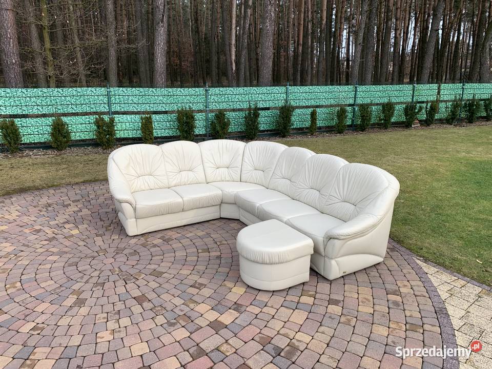 NAROŻNIK SKÓRA NATURALNA Kalety