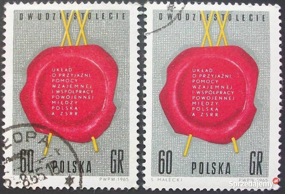 L Znaczki polskie 1965 kwartał II Leźnica Wielka-Osiedle